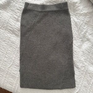 Madewell knit sweater skirt